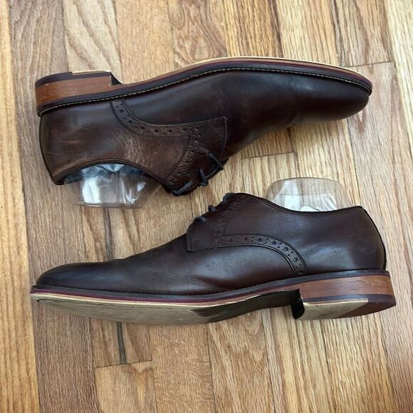 Johnston and Murphy Conard Plain Toe Mahogany 20-2234 Men’s Size 11M - Picture 7 of 13